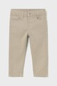 Бебешки панталон Mayoral slim fit basic памук бежов 563.3B.Baby.9BYA