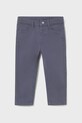 Mayoral pantaloni bebe slim fit basic bumbac albastru 563.3B.Baby.9BYA