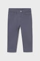 Штани для немовлят Mayoral slim fit basic бавовна блакитний 563.3B.Baby.9BYA