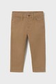 Mayoral pantaloni bebe slim fit basic bumbac maro 563.3B.Baby.9BYA