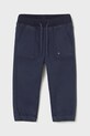 Mayoral spodnie niemowlęce jogger serża soft 2503.3A.Baby.9BYA granatowy AW25