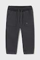 Mayoral spodnie niemowlęce jogger serża soft z regulacją czarny 2503.3A.Baby.9BYA