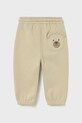 Băieți Mayoral pantaloni de trening pentru copii 2504.3A.Baby.9BYA bej