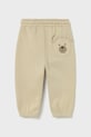 Băieți Mayoral pantaloni de trening pentru copii 2504.3A.Baby.9BYA bej