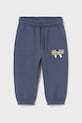 Mayoral pantaloni de trening pentru copii tricotaj albastru 2504.3A.Baby.9BYA