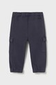 Mayoral spodnie dziecięce Joggery cargo 2506.3C.Baby.9BYA granatowy AW25