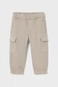 Дитячі штани Mayoral Joggery cargo з еластаном коричневий 2506.3C.Baby.9BYA