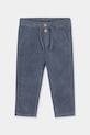 Дитячі вельветові штани Mayoral з еластаном темно-синій 2507.3C.Baby.9BYA