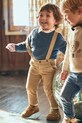 Дитячий комбінезон Mayoral комбінезон бежевий 2512.3F.Baby.9BYA