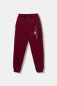 Детские спортивные штаны Polo Ralph Lauren трикотаж бордо 323962123009