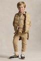 Детские спортивные штаны Polo Ralph Lauren трикотаж бежевый 322892354017