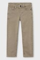 Mayoral spodnie dziecięce soft regular fit tkanina zielony 4562.5D.Mini.9BYA
