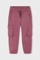 Otroške hlače Mayoral cargo soft 4567.5F.Mini.9BYA bordo AW25