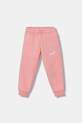 Puma spodnie dresowe dziecięce ESS No. 1 Logo Sweatpants FL PS dzianina różowy 684933