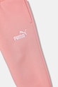 Dečki Otroški spodnji del trenirke Puma ESS No. 1 Logo Sweatpants FL PS 684933 roza