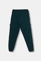 Puma pantaloni de trening pentru copii MID90s Cargo Sweatpants FL B 688474 verde AW25