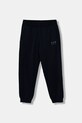 EA7 Emporio Armani spodnie dresowe bawełniane dziecięce nadruk granatowy 7B000172.AF13512