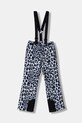 EA7 Emporio Armani spodnie narciarskie dziecięce tkanina fioletowy 7B000115.AF14794