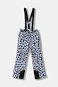 Otroške smučarske hlače EA7 Emporio Armani Tkanina vijolična 7B000115.AF14794