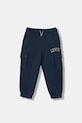 Детские спортивные штаны Levi's CARGO JOGGER трикотаж тёмно-синий 8EN651
