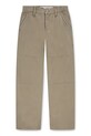 Levi's spodnie bawełniane dziecięce 555 RELAXED CARPENTER PANTS tkanina zielony 9EN807