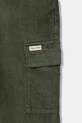 Chłopiec Calvin Klein Jeans spodnie sztruksowe dziecięce IB0IB02554.9BYA zielony