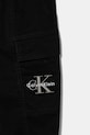 Chłopiec Calvin Klein Jeans spodnie dziecięce IB0IB02597.9BYA czarny