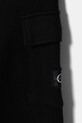 CHLAPEC Dětské bavlněné tepláky Calvin Klein Jeans IB0IB02199.9BYA černá