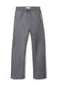 Παιδικό βαμβακερό παντελόνι Calvin Klein Jeans IB0IB02571.9BYA γκρί AW25
