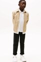 Tommy Hilfiger spodnie dziecięce z bawełną z elastanem czarny KB0KB09638.104.122.9BYA