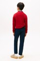 Tommy Hilfiger spodnie dziecięce z bawełną granatowy KB0KB09638.128.176.9BYA