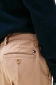 Tommy Hilfiger spodnie dziecięce z bawełną brązowy KB0KB09638.128.176.9BYA