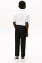 Tommy Hilfiger spodnie dziecięce z bawełną czarny KB0KB09638.128.176.9BYA