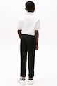 Tommy Hilfiger pantaloni con cotone per bambini nero KB0KB09638.128.176.9BYA