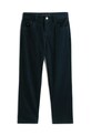 Tommy Hilfiger pantaloni de bumbac pentru copii KB0KB09978.9BYA bleumarin AW25