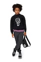 Karl Lagerfeld spodnie dresowe dziecięce z elastanem szary Z30630.86.108