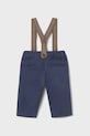 Mayoral Newborn spodnie niemowlęce 2576.1K.Newborn.9BYA granatowy AW25