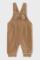 Mayoral Newborn komin z wełną dziecięcy tkanina brązowy 2635.1P.Newborn.9BYA