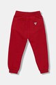 Детские хлопковые штаны Guess N5BQ12.KAD74.9BYA красный AW25