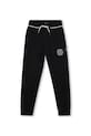 BOSS spodnie dresowe dziecięce J52291.162.174 czarny AW25