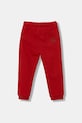United Colors of Benetton pantaloni tuta in cotone bambino/a 3J70GF010.P.Season.9BYA rosso AW25
