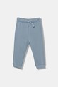 United Colors of Benetton spodnie dresowe bawełniane dziecięce bawełna niebieski 3J70GF010.P.Season.9BYA