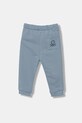 United Colors of Benetton spodnie dresowe bawełniane dziecięce 3J70GF010.P.Season.9BYA niebieski AW25