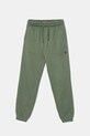 United Colors of Benetton pantaloni de trening din bumbac pentru copii bumbac verde 3NBMCF06N.G.seasonal