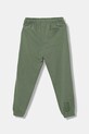 United Colors of Benetton pantaloni de trening din bumbac pentru copii 3NBMCF06N.G.seasonal verde AW25