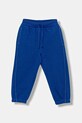 United Colors of Benetton spodnie dresowe bawełniane dziecięce bawełna niebieski 3NBMGF053.P.seasonal