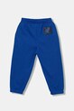 United Colors of Benetton spodnie dresowe bawełniane dziecięce 3NBMGF053.P.seasonal niebieski AW25