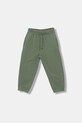 United Colors of Benetton spodnie dresowe bawełniane dziecięce bawełna zielony 3NBMGF053.P.seasonal
