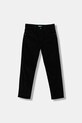 Παιδικό κοτλέ παντελόνι United Colors of Benetton με ελαστάν μαύρο 4AD5CE04E.G.seasonal