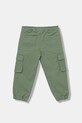 Detské nohavice United Colors of Benetton 4HM6GF01Z.P.reproposed zelená AW25